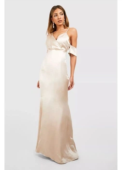 Платье boohoo 42 Светло-бежевый GZZ54786_св.беж_06