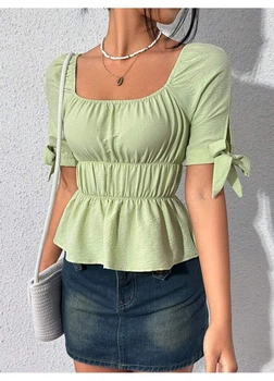 Топ-блузка SHEIN 36 Світло-зелений sz2312286505654575