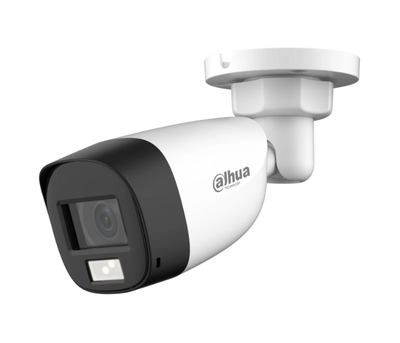 Мультиформатная видеокамера Dahua DH-HAC-HFW1500CLP-IL-A 5Мп микрофон (2.8 мм)