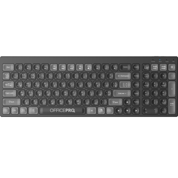 Клавіатура бездротова OfficePro SK985B Bluetooth Black Чорний 22661