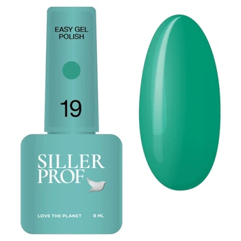 Однофазный гель-лак SILLER Easy 19 изумрудный, 8 мл