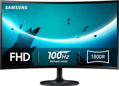 Монитор Samsung 24" Essential S3 (LS24D360GAIXCI)