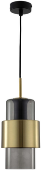Lampa wisząca Light Prestige Miele 1 x E27 dymna (LP-866/1P L SM/GD)