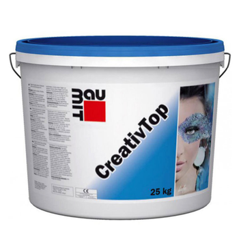 Штукатурка декоративная моделирующая Baumit CreativTop Fine (Баумит Креатив Топ Файн) (зерно 1 мм) 25 кг