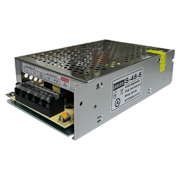 Перфорированный блок питания UAlectric S-48-5 5В 9.6А 48Вт для LED-лент CCTV Grey (888556)