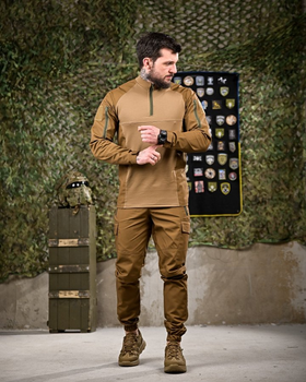 Тактический летний костюм Рип-стоп Combat Force Tactical Coyote S