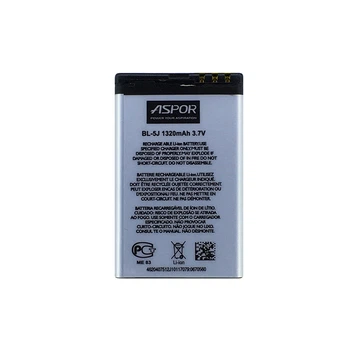 Аккумулятор Aspor BL-5J для Nokia 5228/5230/5233/5800