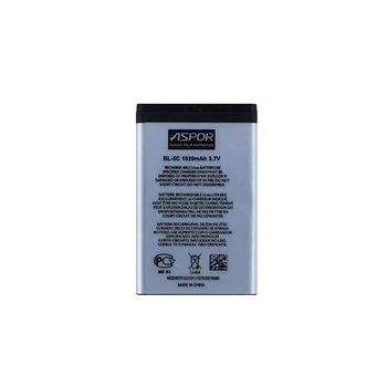 Аккумулятор Aspor BL-5C для Nokia 1100/3100/6030/7600