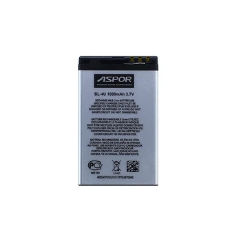 Аккумулятор Aspor BL-4U для Nokia 310/500/300/6600i/5250