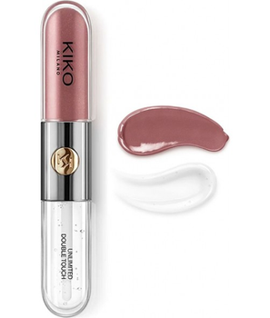 Помада для губ Kiko Milano Unlimited Double Touch 120 Rosy Mauve (Розовато-лиловый) 6 мл