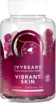 Suplement diety Ivybears Vibrant Skin ochrona skóry od wewnątrz 150 g 60 sztuk (4260750620514)