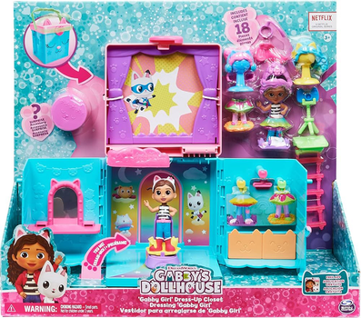 Ігровий набір Spin Master Gabby's Dollhouse Gabby's Girl Dress-Up Closet 6064153 (778988380932)