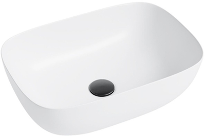 Раковина Helmken 49346000 46 см белая + сифон + донный клапан Click-Clack хром