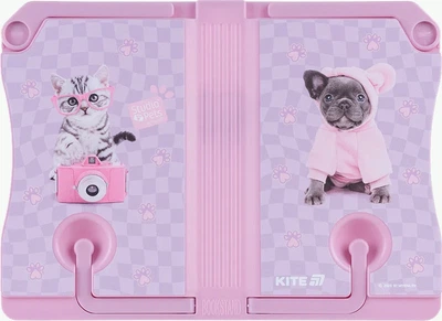Подставка для книг Kite Studio Pets Пластиковая Розовая (SP25-391)