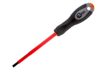 Отвертка Intertool SL6.5 х 150 мм диэлектрическая (VT-3207)