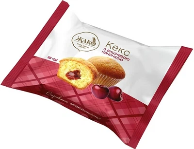 Кекс Жако с вишневой начинкой 2.6 кг.(4820078263383)