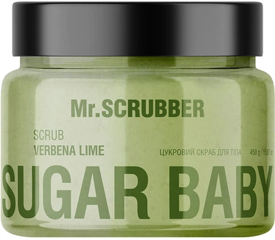 Сахарный скраб для тела Mr.Scrubber Sugar Baby Verbena Lime 450 г (4823109704039)