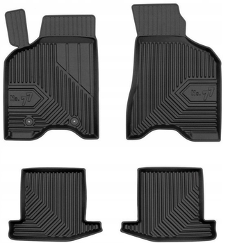 Zestaw dywaników samochodowych Frogum 77 do Volkswagen Lupo 1998–2005 4 szt (5902643443945)