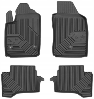 Комплект автомобільних килимків Frogum 77 для Fiat 500e I 2015-2020 4 шт (5902643444355)