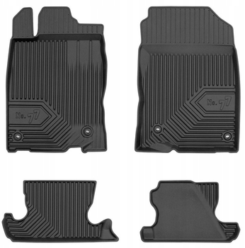 Комплект автомобільних килимків Frogum 77 для Honda CR-Z 2010-2016 4 шт (5902643443495)