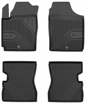Комплект автомобільних килимків Frogum 77 для Kia Picanto I 2003-2011 4 шт (5902643443686)