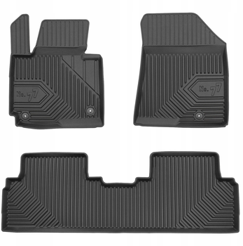Комплект автомобільних килимків Frogum 77 для Kia Carens IV 2013-2019 3 шт (5902643443891)