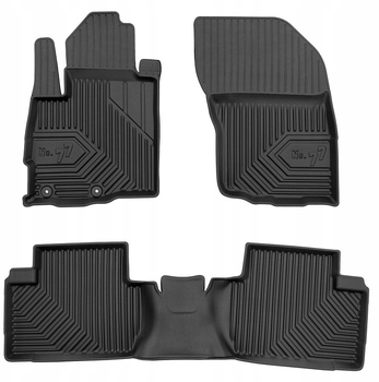 Комплект автомобільних килимків Frogum 77 для Mitsubishi Outlander II 2006-2012 3 шт (5902643444584)