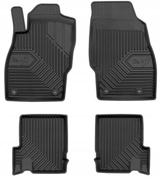 Комплект автомобільних килимків Frogum 77 для Nissan Qashqai III з 2021 4 шт (5902643444539)