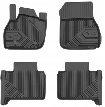 Zestaw dywaników samochodowych Frogum 77 do Renault Zoe od 2012 4 szt (5902643443150)