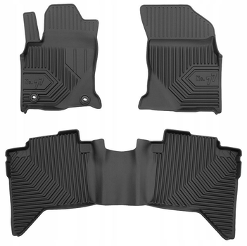 Zestaw dywaników samochodowych Frogum 77 do Toyota Hilux VIII od 2015 3 szt (5902643445000)