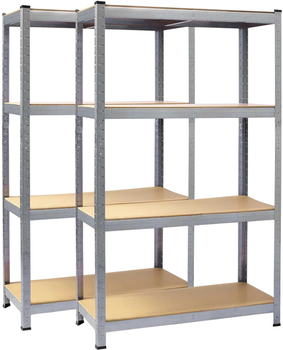 Складський стелаж Plonos PL-700 150 x 75 x 30 см 2 шт (5903890620554)