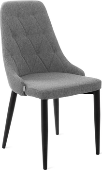 Krzesło do kuchni i salonu HOMLA LOUIS QUILTER 44 x 59 x 88 cm Grey (5904183848945)
