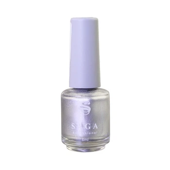 Лак-краска для стемпинга Saga Professional Stamping Paint 10 серебристый 8 мл (2100994228249)