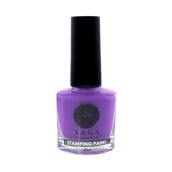 Лак-краска для стемпинга Saga Professional Stamping Paint 05 фиолетовый 8 мл (2100994228027)