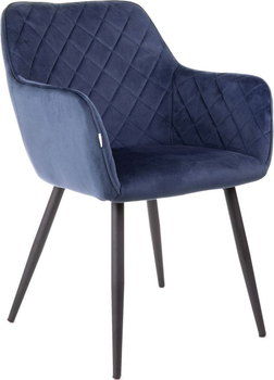 Krzesło do kuchni i salonu HOMLA SHELTON 56 x 60 x 84 cm Blue (5904183860558)