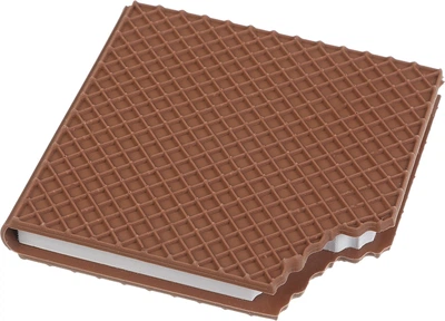 Блокнот ZiBi Waffle 90x90 мм 80 листов нелинованный ароматизированная Soft Touch обложка (ZB.12470-25)