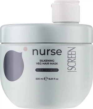 Интенсивная липидная маска для шелковистости волос SCREEN Purest Nurse Silkening Veg Hair Mask 500 мл