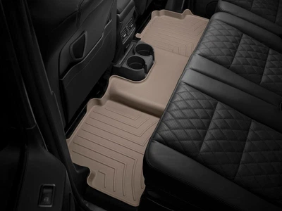 Коврики автомобильные 3D лайнеры High Performance 2й ряд Lincoln Aviator 2020 - 2025 бежевый WeatherTech 4515762IM