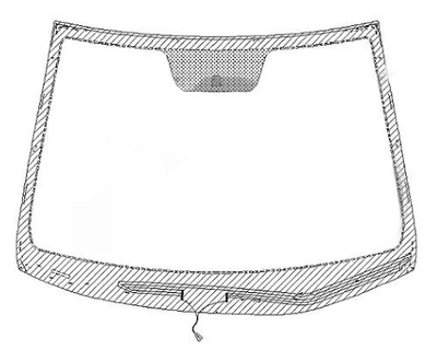 Скло лобове XYG для HYUNDAI ACCENT IV (SOLARIS) 11-18, IV (VERNA) 15-17, KIA RIO 11-14 (RUSSIAN) 4150AGNBLHV