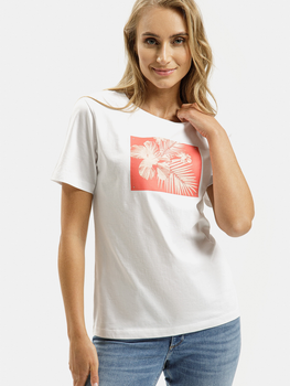 T-shirt damski bawełniany