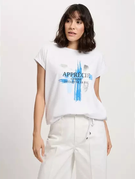 T-shirt damski bawełniany