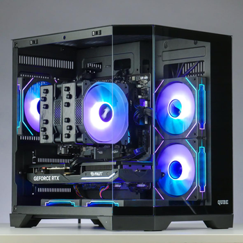 Игровой ПК Digitalfury R7 Ryzen 7 8700F/32Gb DDR5/RTX 5070 12Gb/1000Gb SSD M2/B650/700W