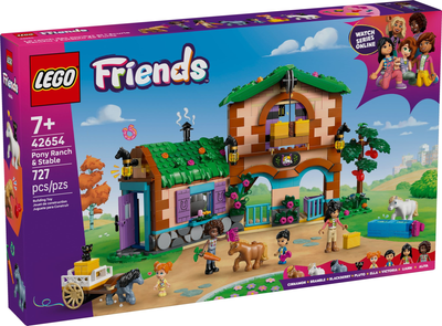 Конструктор LEGO Friends Поні - ранчо та стайня 727 деталей (42654) (5702017815220)