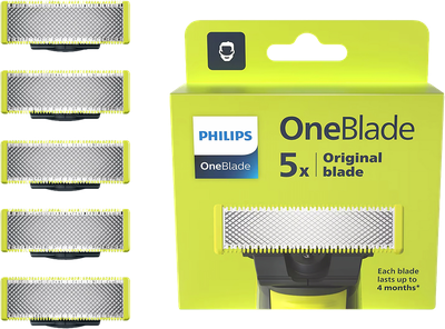 Набір змінних лез Philips OneBlade 5 шт (ZES8720689009621)