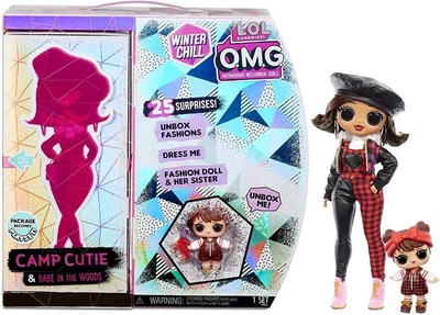 Кукла L.O.L. Surprise OMG Winter Chill Camp Cutie - ЛОЛ Сюрприз ОМГ Очаровательная Леди