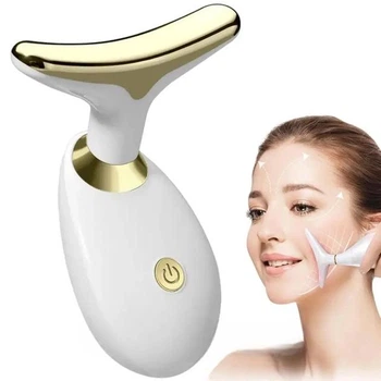 Лифтинг-массажер для лица и шеи Face Lifter, вибромассаж 7000 об/мин, белый