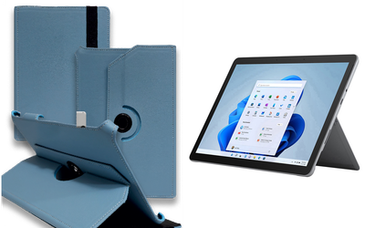 Чехол Spinner360 для планшета Microsoft Surface Go, Go 2, Go 3, цвет Light Blue
