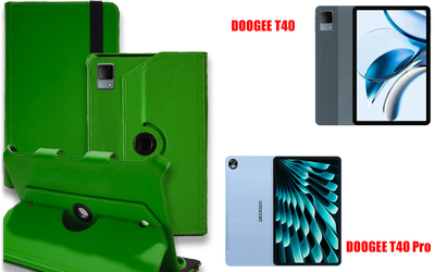 Чехол Spinner360 для планшета DOOGEE T40, DOOGEE T40 Pro, цвет Green