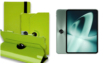 Чехол Spinner360 для планшета OnePlus Pad, Pad 2, Pad Go, Pad Pro, цвет Light Green