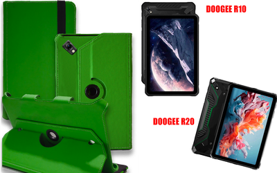 Чехол Spinner360 для планшета DOOGEE R10, DOOGEE R20, цвет Green